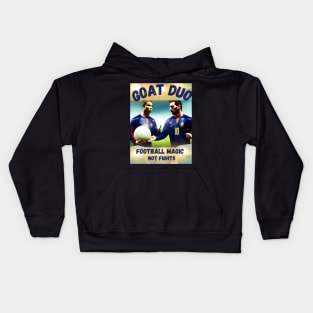 Goat Duo Kids Hoodie